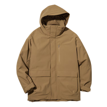 Federleichtes Hybrid-Parka – Daunenmantel